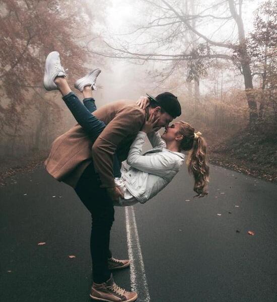 عکس عاشقانه برفی بدون متن