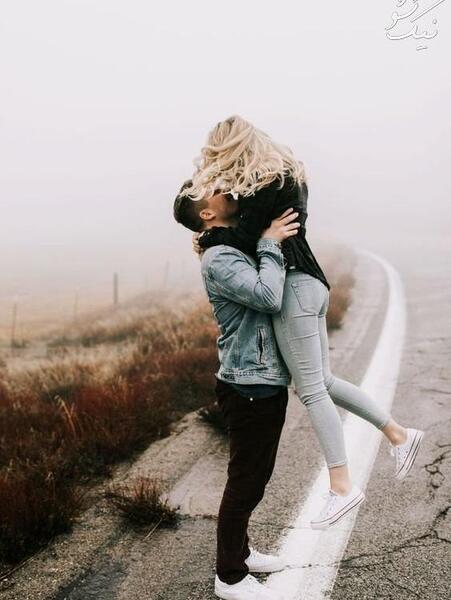 عکس عاشقانه برفی بدون متن