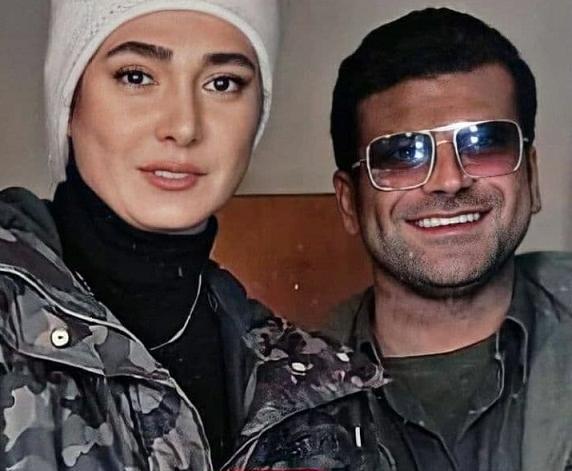 عکس روزبه حصاری و مهشید جوادی