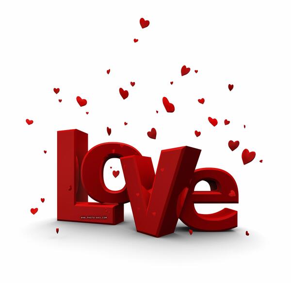 عکس نوشته انگلیسی لاو