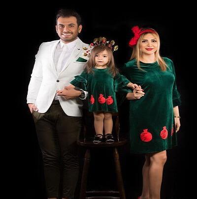 ژست عکس یلدا در طبیعت