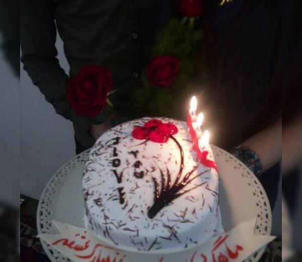 عکس نوشته اولین ماهگردمون مبارک