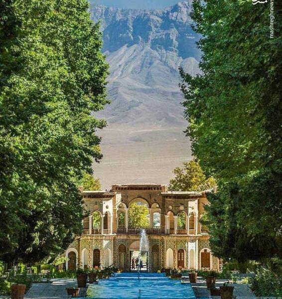 عکس باغ کویر