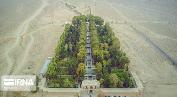 عکس باغ کویر