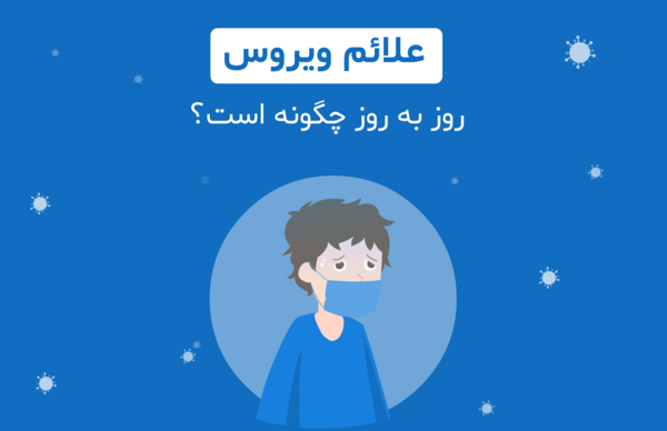 عکس نوشته من کرونا گرفتم
