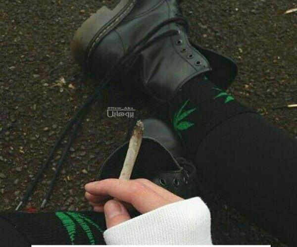 عکس نوشته من جز تو کسیو ندارم