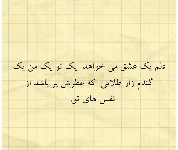عکس نوشته دلم رفتن می خواهد