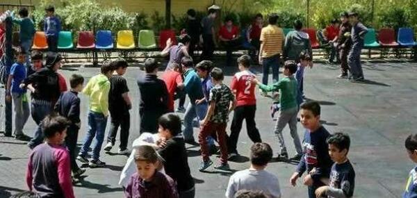 عکس نوشته کارتونی زنگ تفریح