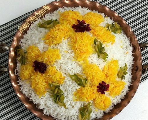 عکس های تزیین برنج