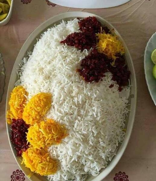 عکس های تزیین برنج