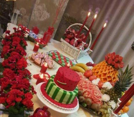 عکس ایده آسان برای شب یلدا