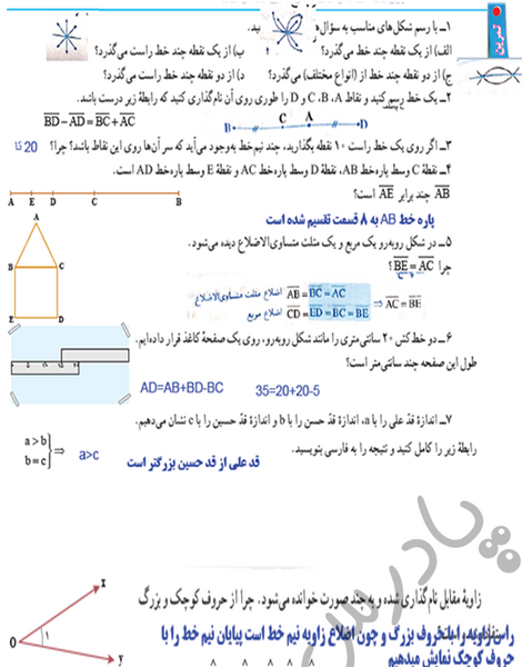 عکس صفحه ریاضی