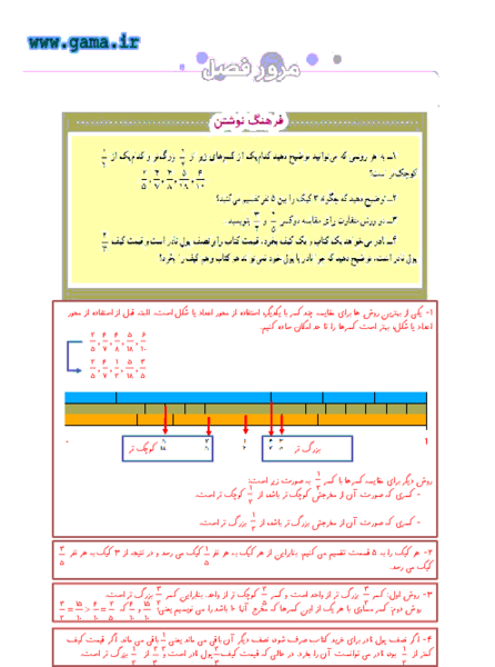عکس صفحه ریاضی