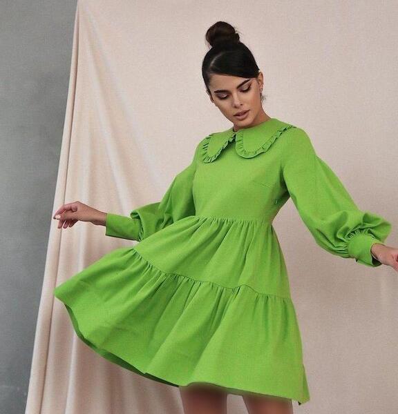 عکس لباس چین دار