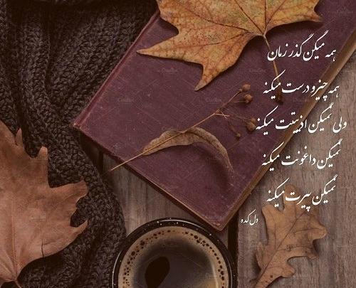 عکس نوشته دلم گرفته از این شهر