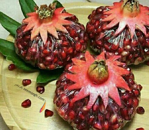 عکس ایده یلدا انار
