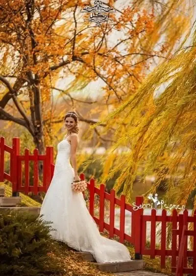 عکس عروس پاییزی