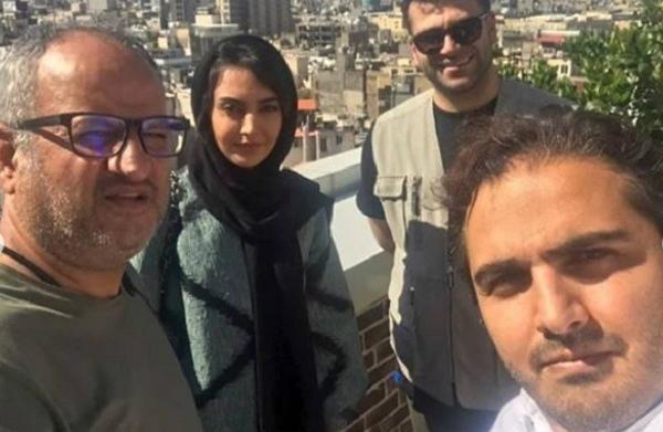 عکس های روزبه حصاری در کنار مهشید جوادی