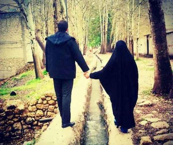 عکس نوشته باحال زن و شوهری