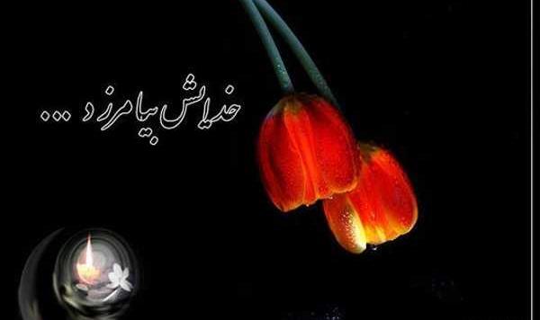 عکس نوشته روحش شاد و نامش جاودان