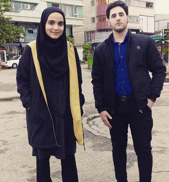 عکس سارا باقری و مینا وحید