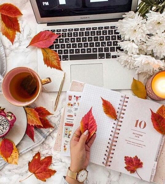 عکس نوشته سلام صبح پاییزیتون بخیر