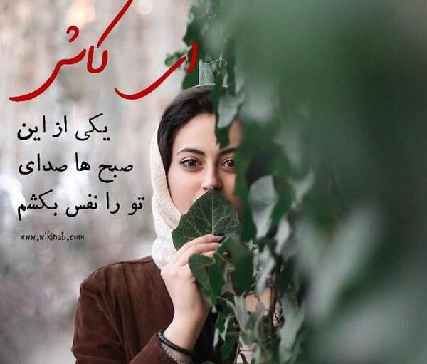 عکس نوشته کاش تموم شه