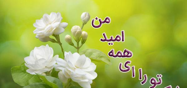 عکس نوشته خدایا شکرت بخاطر نگاه پرمهرت