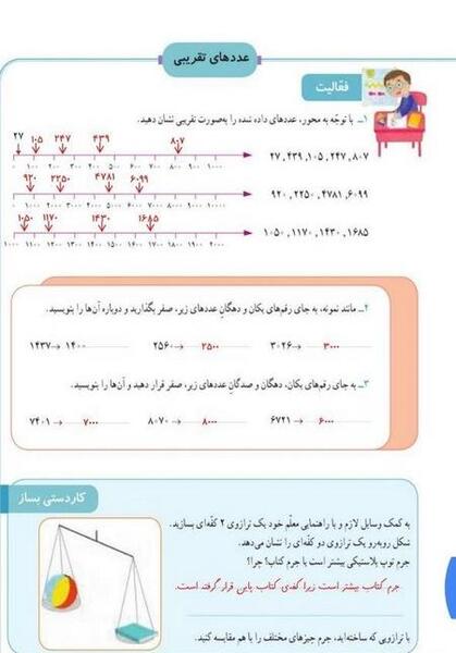 عکس کتاب قرآن سوم دبستان