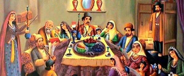 عکس شب یلدا جشن