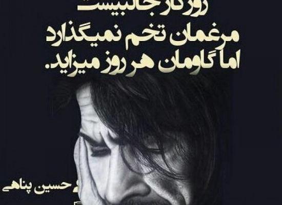 عکس نوشته وقتی بمیرم حسین پناهی