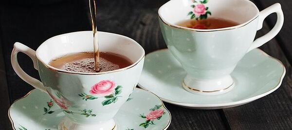 عکس نوشته قهوه و چای
