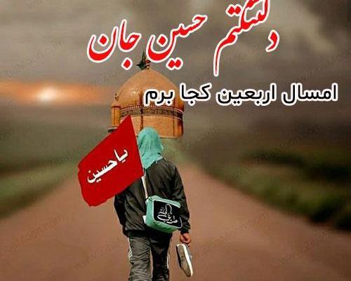 عکس نوشته اربعین کرونایی