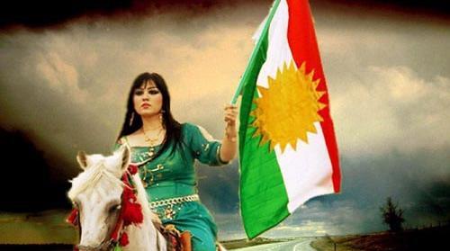 عکس پرچم کردستان برای پروفایل