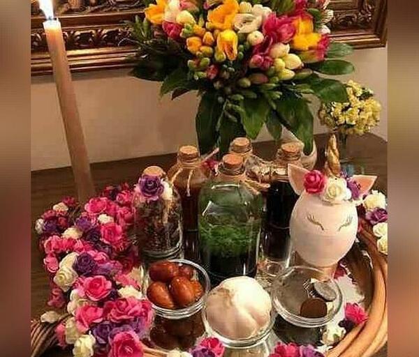 عکس نوشته اولین سین هفت سین امسال سایه اقامونه