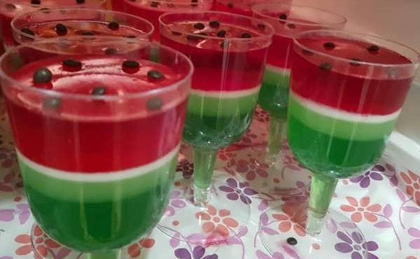 عکس ایده برای شب یلدا ژله