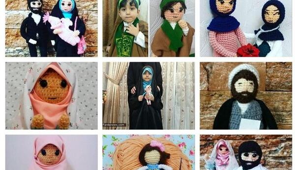 عکس عروسک حجابی