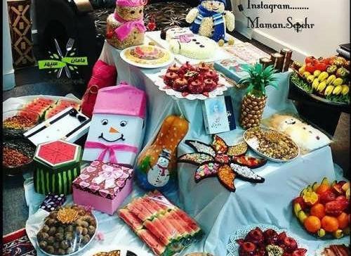 عکس ایده شب یلدا برای داماد