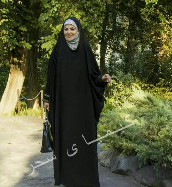 عکس نوشته میخوام چادری بشم