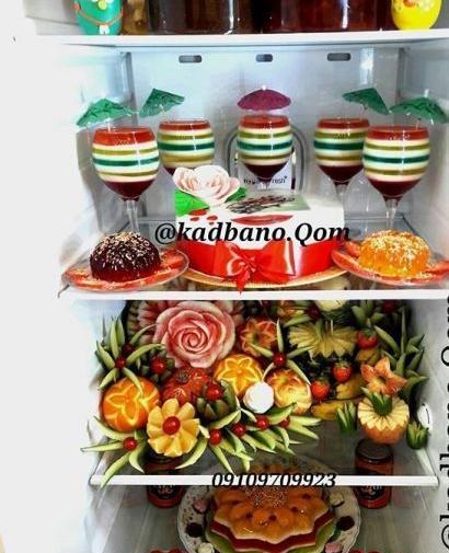 عکس های تزیین یخچال عروس