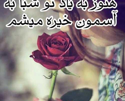 عکس نوشته کاشکی منم شبیه تو کم میشدم از روزگار