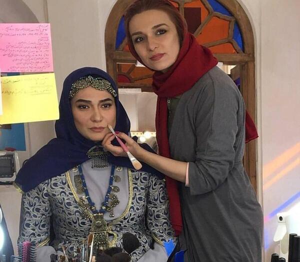 عکسهای مینا وحید با همسرش