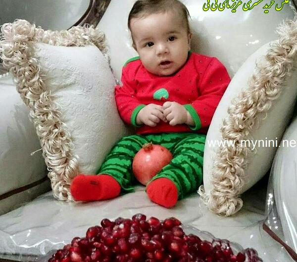 عکس لباس یلدا نوزادی پسر