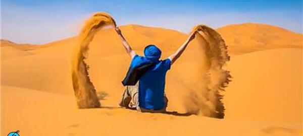 عکس کویر در اصفهان