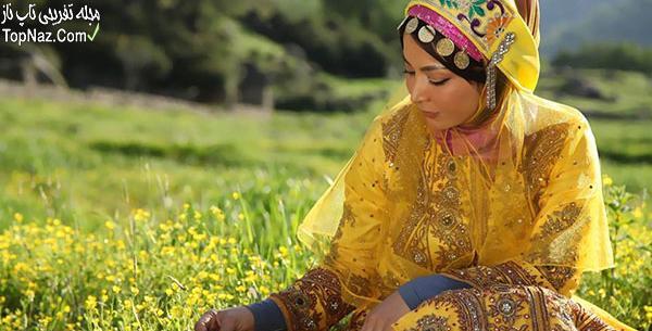 عکس نوشته با لباس محلی