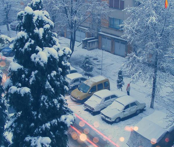 عکس برف خیلی زیبا