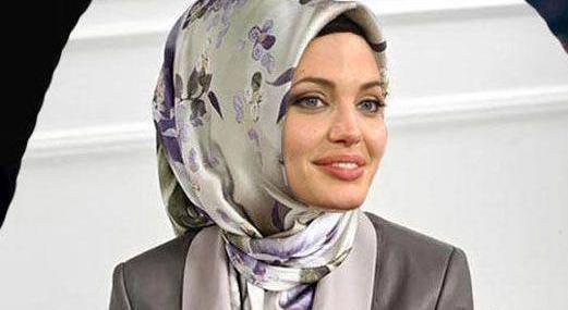 عکس زیباترین زن با حجاب