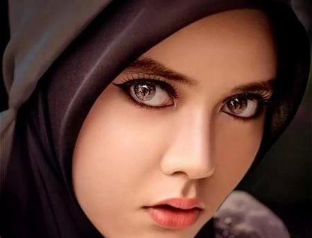 عکس زیباترین زن با حجاب