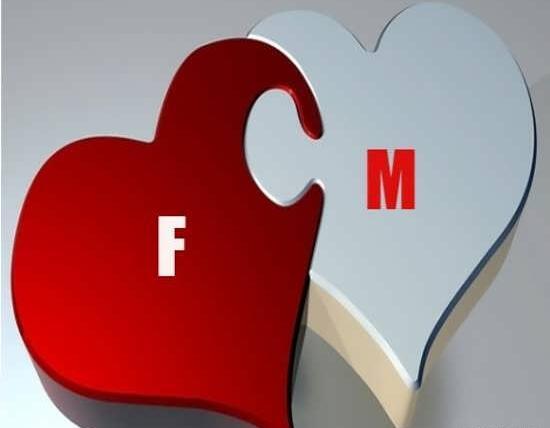 عکس نوشته با حرف m