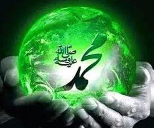 عکس نوشته زندگی نامه حضرت محمد